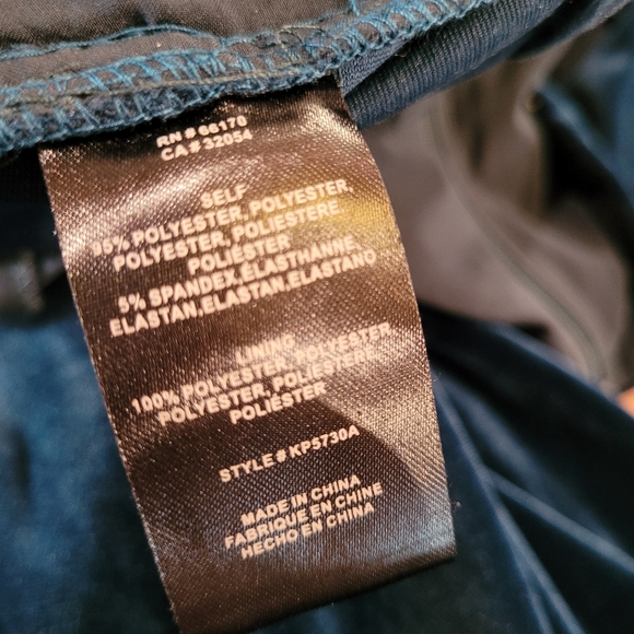 Anthropologie Greylin jumpsuit size S teal blue velvet. - Picture 10 of 11